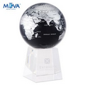Mova Black Metallic Globe w/ Crystal Base